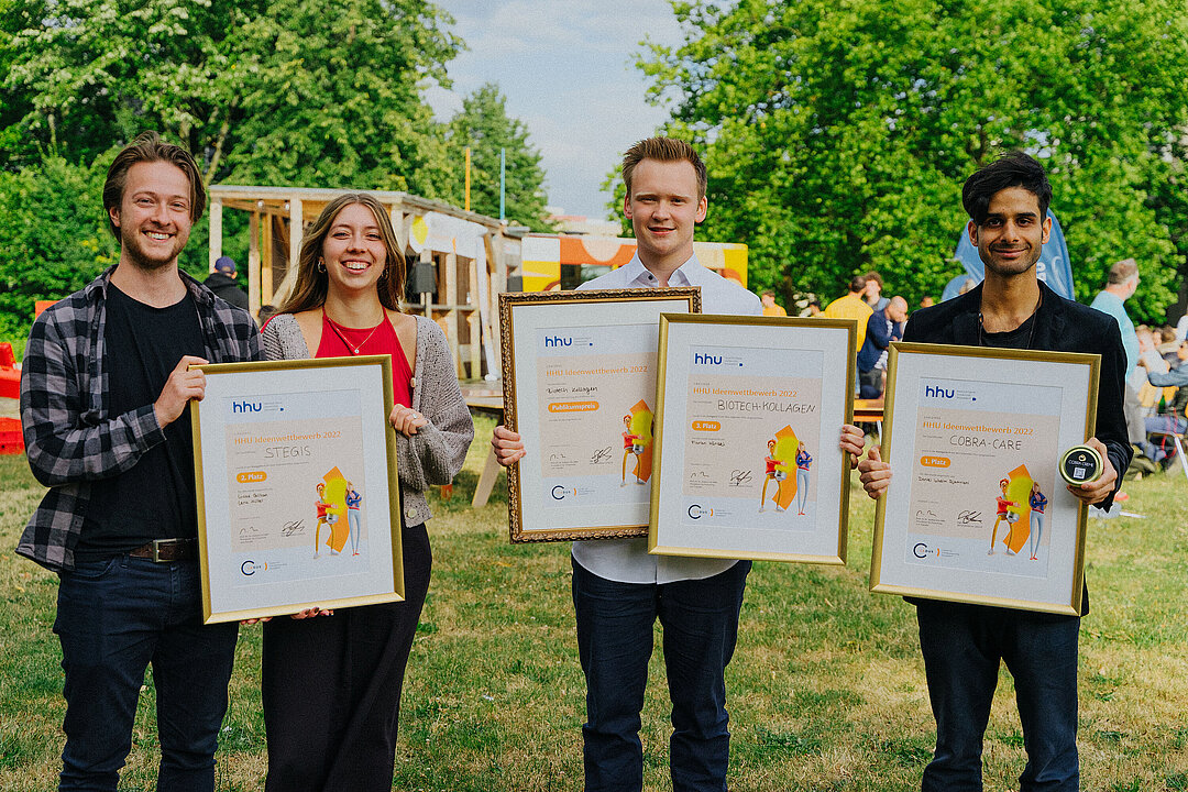 Gewinnerteams CEDUS-Ideenwettbewerb