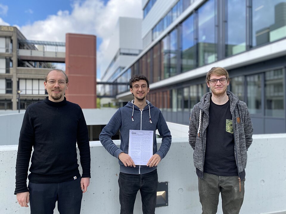 Die Autoren der Studie: Bernd Schmidt, Robin Küng, Tobias Pausch.