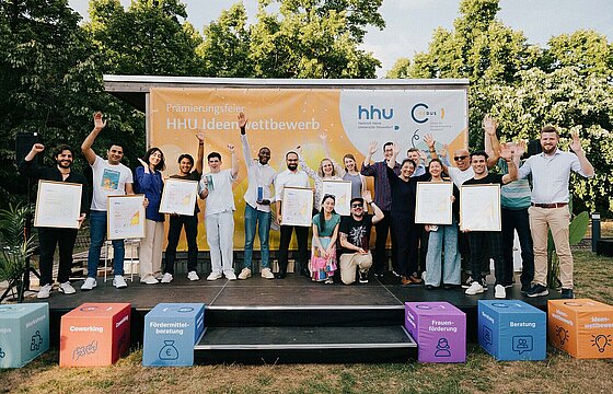 Group photo with all award winners present