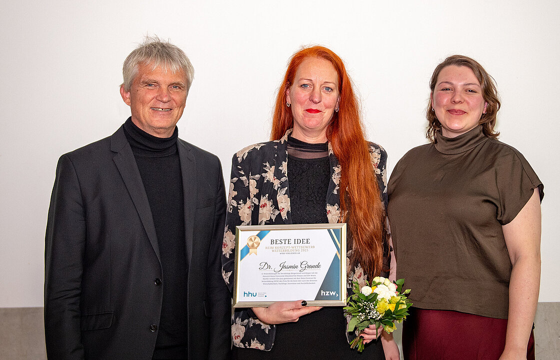 Foto von der Preisverleihung