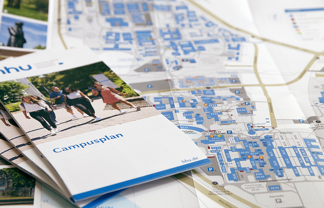 Campusplan der HHU