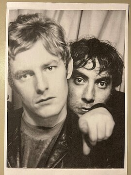 Foto Rolf Dieter Brinkmann und Ralf-Rainer Rygulla