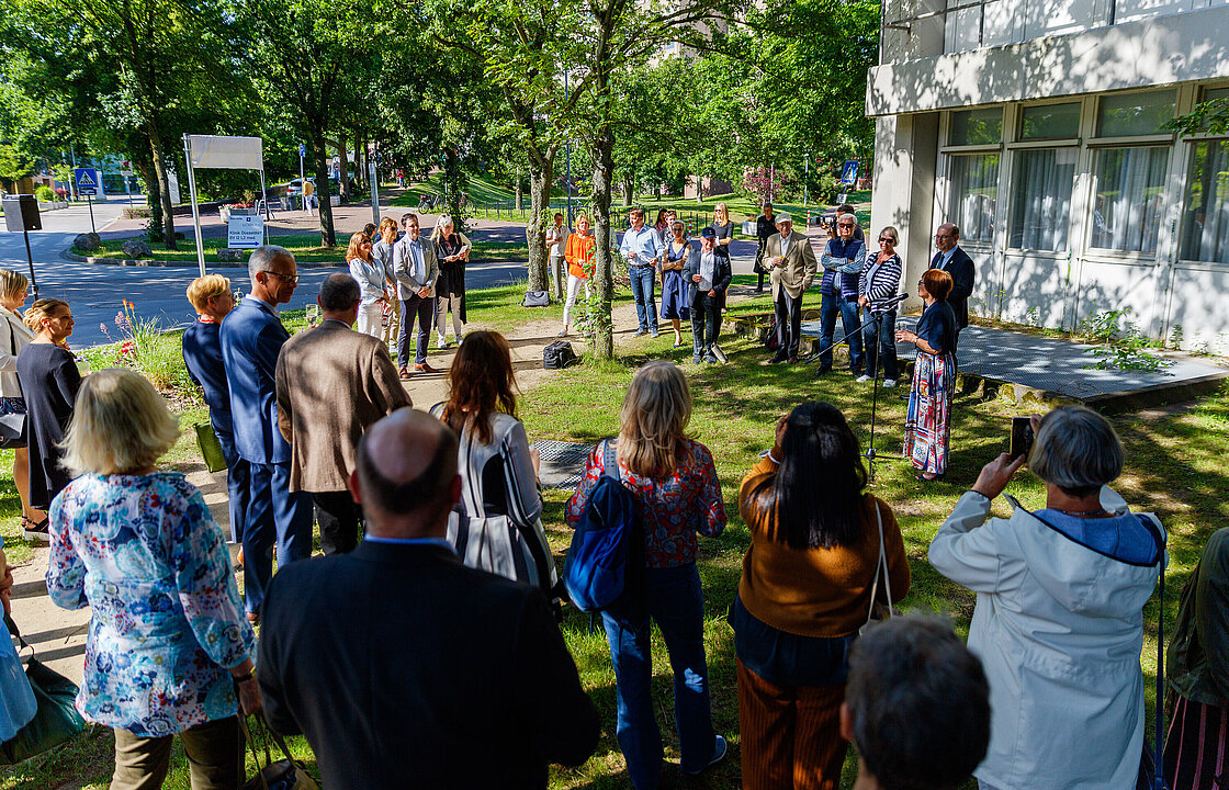 Rede zur Einweihung der Selma-Meyer-Strasse