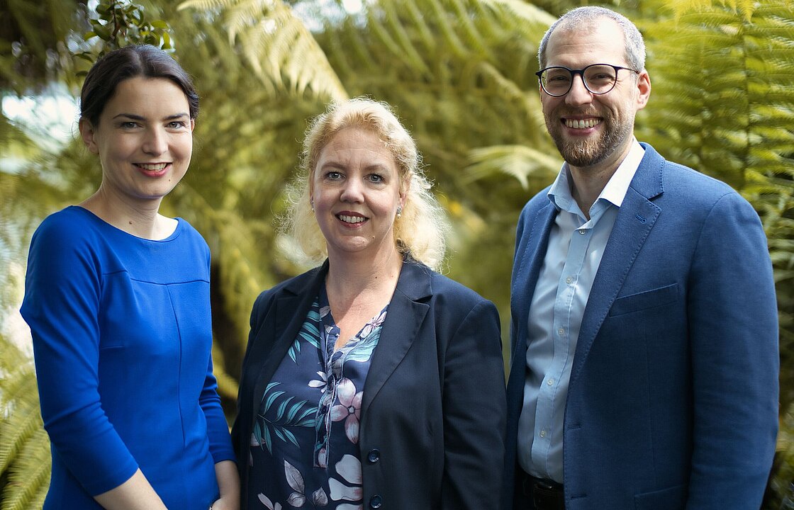 Drei Personen aus dem Team des SeLL