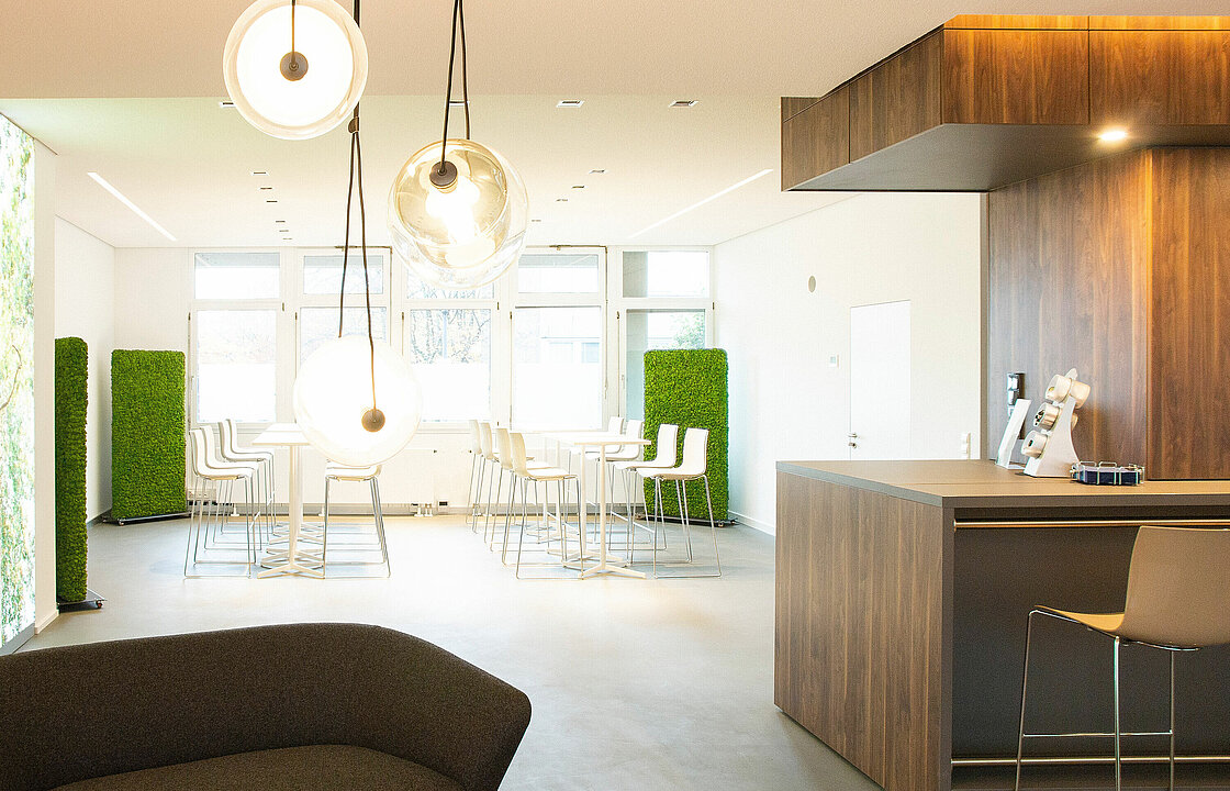 Tische im Faculty Club