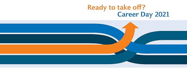 Motiv des Carreer Day 2021: verschlungene Pfeile